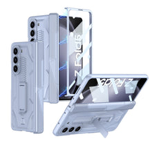 Load image into Gallery viewer, Magnetic Armor All-included Hinge Holder Case With Back Screen Protector For Samsung Galaxy Z Fold5 Fold4 Fold3 - mycasety2023 Mycasety