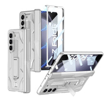 Load image into Gallery viewer, Magnetic Armor All-included Hinge Holder Case With Back Screen Protector For Samsung Galaxy Z Fold5 Fold4 Fold3 - mycasety2023 Mycasety