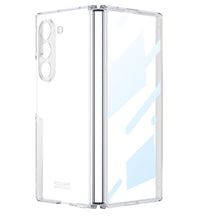 Carregar imagem no visualizador da galeria, Transparent Electroplating Shockproof Phone Case With Back Screen Protector For Samsung Galaxy Z Fold 6