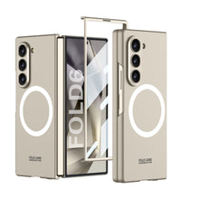 Carregar imagem no visualizador da galeria, Luxury Shockproof Magnetic Phone Case With Screen Protector For Samsung Galaxy Z Fold 6