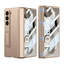 Load image into Gallery viewer, Magnetic Hinge Hidden Bracket All-included Case With Back Screen Protector For Galaxy Z Fold 7/6/5/4/3