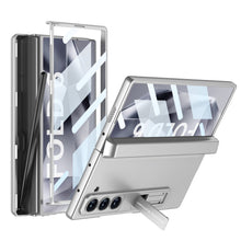 Load image into Gallery viewer, Magnetic Hinge Pen Box Shockproof Phone Case With Screen Protector For Galaxy Z Fold 6