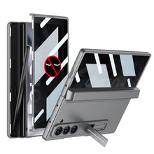 Cargar imagen en el visor de la galería, Magnetic Hinge Pen Box Shockproof Phone Case With Anti-peep Screen Protector For Galaxy Z Fold 6