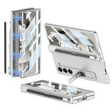 Carregar imagem no visualizador da galeria, Magnetic Hinge Pen Slot Shockproof Phone Case With Screen Protector For Samsung Galaxy Z Fold 6