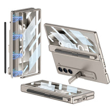 Carregar imagem no visualizador da galeria, Magnetic Hinge Pen Slot Shockproof Phone Case With Screen Protector For Samsung Galaxy Z Fold 6