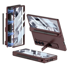 Carregar imagem no visualizador da galeria, Magnetic Hinge Pen Slot Shockproof Phone Case With Screen Protector For Samsung Galaxy Z Fold 6
