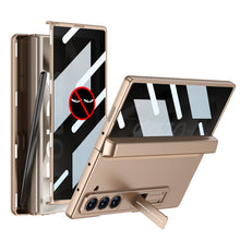 Cargar imagen en el visor de la galería, Magnetic Hinge Pen Box Shockproof Phone Case With Anti-peep Screen Protector For Galaxy Z Fold 6
