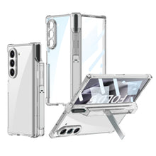 Load image into Gallery viewer, Transparent Shockproof Phone Case With Screen Protector & Pen Box For Samsung Galaxy Z Fold6
