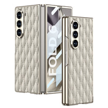 Carregar imagem no visualizador da galeria, Luxurious Leather Shockproof Phone Case With Screen Protector For Samsung Galaxy Z Fold6