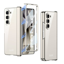 Load image into Gallery viewer, Transparent Magnetic Hinge Shockproof Phone Case With Screen Protector For Samsung Galaxy Z Fold6