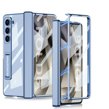 Lade das Bild in den Galerie-Viewer, Transparent Magnetic Hinge Bracket Shockproof Phone Case With Screen Protector For Samsung Galaxy Z Fold6