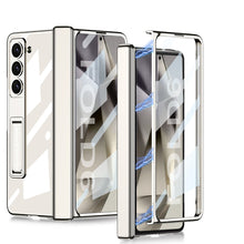 Lade das Bild in den Galerie-Viewer, Transparent Magnetic Hinge Bracket Shockproof Phone Case With Screen Protector For Samsung Galaxy Z Fold6
