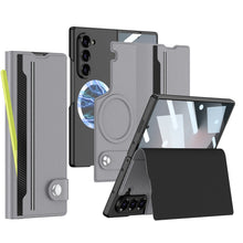 Load image into Gallery viewer, Magnetic Flip Leather Cover Card Holder Anti-Fall Shockproof Phone Case For Galaxy Z Fold 7/6/5