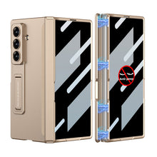 Load image into Gallery viewer, Magnetic Hinge Hidden Bracket All-included Case With Back Screen Protector For Galaxy Z Fold 7/6/5/4/3