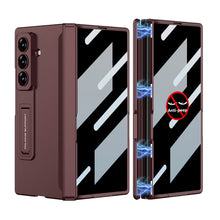 Load image into Gallery viewer, Magnetic Hinge Hidden Bracket All-included Case With Back Screen Protector For Galaxy Z Fold 7/6/5/4/3