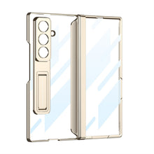 Load image into Gallery viewer, Business-style Electroplated Clear Phone Case For Galaxy Z Fold 7