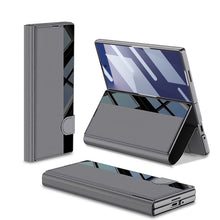 Load image into Gallery viewer, Luxurious Leather Cover Shockproof Phone Case With Screen Protector & Pen Slot For Galaxy Z Fold 6/7