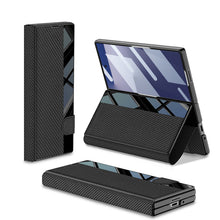 Load image into Gallery viewer, Luxurious Leather Cover Shockproof Phone Case With Screen Protector & Pen Slot For Galaxy Z Fold 6/7