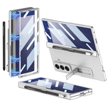 Load image into Gallery viewer, Magnetic Hinge Pen Slot Hidden Bracket All-included Case With Back Screen Protector For Galaxy Z Fold 7/6/5/4/3