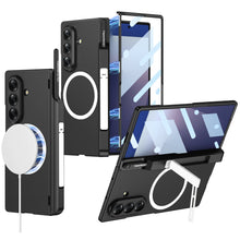 Load image into Gallery viewer, Magnetic Hinge Hidden Bracket All-included Case With Pen Box For Galaxy Z Fold 7/6/5/4/3