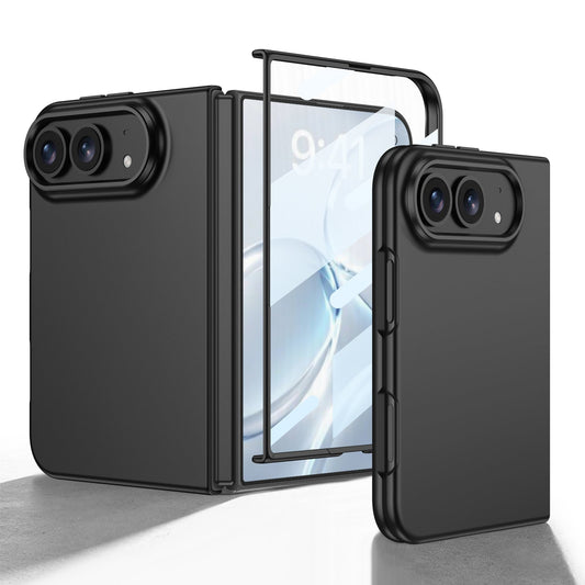 iPhone Duo | Slim Full‑Coverage Phone Case Built-in Tempered Glass Film
