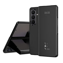Load image into Gallery viewer, Smart Mirror Clear View Flip Case Luxury Magnetic Leather Kickstand Shockproof Cover For Galaxy Z Fold 7/6/5/4/3