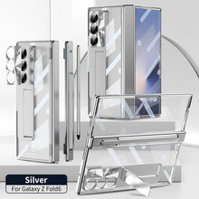 Load image into Gallery viewer, Magnetic Hinge Plating Case For Galaxy Z Fold 7/6/5/4/3 With Double Hinge Protector