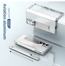 Load image into Gallery viewer, Aluminum Alloy Electroplating Shockproof Phone Case For Galaxy Z Fold 7/6/5/4/3