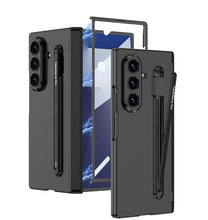 Load image into Gallery viewer, Magnetic Hinge Anti-fall Protective Phone Case With Pen Tray Shell and Film For Galaxy Z Fold5 Fold6 Fold7