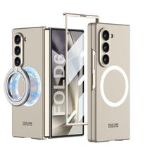 Cargar imagen en el visor de la galería, Magnetic Ring Holder Shockproof Phone Case With Screen Protector For Galaxy Z Fold 6/5/4/3