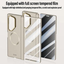 Load image into Gallery viewer, Metal Lens Holder Shockproof Phone Case With Privacy Screen Protector For Galaxy Z Fold6
