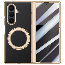 Load image into Gallery viewer, Magnetic Bracket Leather Phone Case With Back Screen Film For Galaxy Z Fold7