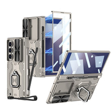 Load image into Gallery viewer, Armor Outdoor All-inclusive Phone Case With Pen Slot & Snap Ring For Galaxy Z Fold 7