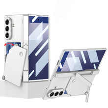 Load image into Gallery viewer, Magnetic Hinge Hidden Bracket All-included Phone Case With Card Holder For Galaxy Z Fold 7