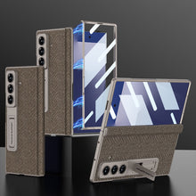 Load image into Gallery viewer, Magnetic Hinge All-included Leather Phone Case With Screen Protector For Galaxy Z Fold 7