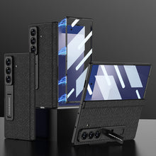 Load image into Gallery viewer, Magnetic Hinge All-included Leather Phone Case With Screen Protector For Galaxy Z Fold 7