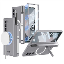 Load image into Gallery viewer, Magnetic Hinge Hidden Bracket All-included Case With Pen Box For Galaxy Z Fold 7/6/5/4/3