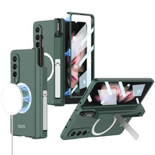 Load image into Gallery viewer, Magnetic Hinge Hidden Bracket All-included Case With Pen Box For Galaxy Z Fold 7/6/5/4/3