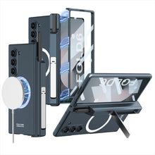 Load image into Gallery viewer, Magnetic Hinge Hidden Bracket All-included Case With Pen Box For Galaxy Z Fold 7/6/5/4/3