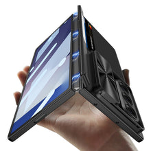 Load image into Gallery viewer, Magnetic Hinge Hidden Bracket All-included Case With Camera Protector For Galaxy Z Fold 7