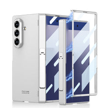 Load image into Gallery viewer, Business-style Magnetic Hinge Bracket Phone Case With Back Screen Film For Galaxy Z Fold 7