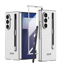 Load image into Gallery viewer, Business-style Pen Slot & Stylus Phone Case With Back Screen Protector For Galaxy Z Fold 7/6/5/4