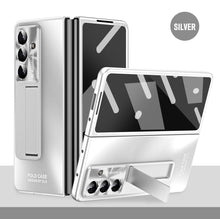 Load image into Gallery viewer, Business Electroplating Shockproof Phone Case With Screen Film & Stylus For Galaxy Z Fold 7/6/5/4/3