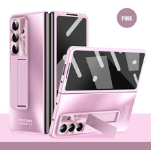 Load image into Gallery viewer, Business Electroplating Shockproof Phone Case With Screen Film & Stylus For Galaxy Z Fold 7/6/5/4/3