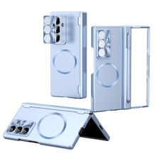 Load image into Gallery viewer, Magnetic Electroplated Hinge Protection Phone Case With Stylus & Screen Film For Galaxy Z Fold7/6