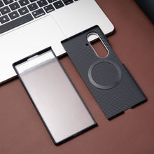 Load image into Gallery viewer, Carbon Fiber Protective Phone Case For Galaxy Z Fold