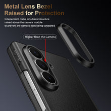 Load image into Gallery viewer, Leather Protective Intelligent Phone Case For Galaxy Z Fold