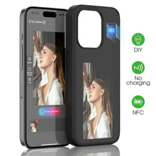 Cargar imagen en el visor de la galería, New Smart DIY Digital E Ink Screen Nfc Phone Case For IPhone 15 14