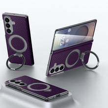 Load image into Gallery viewer, Luxurious Phone Case With Magnetic Bracket For Galaxy Z Fold 7