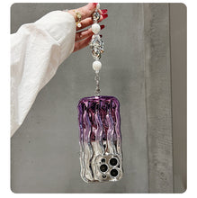 Carregar imagem no visualizador da galeria, Gradient Pattern Electroplating Fashionable iPhone Case